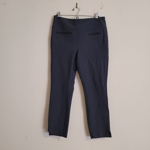 Athleta Pants - Athleta Stellar Crop Pant Ankle Grey Women's Large